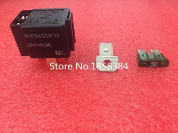 

Free shipping 40PCS/LOT Automotive relay automobile fuse relay relay 12V with 30A fuse