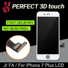 

2pcs/lot 100% No Dead Pixel for IPhone 7 plus LCD Display Touch Screen Digitizer Assembly Replacement Black or White free DHL