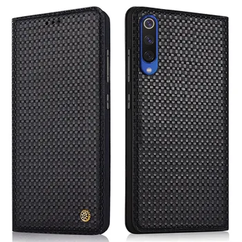 

Genuine leather magnetic mobile phone case for Xiaomi Mi8 Mi8 Lite/Mi6 Mi6X/Mi5 Mi5X/Mi9 Mi9 SE phone bag case stand case