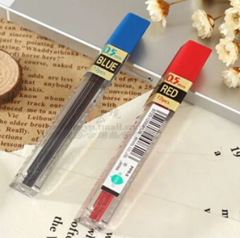 2 шт(тубы)/лот Япония Премиум 0,5 мм механический карандаш цвет свинец высокое качество отличное письмо Pentel PPR-5/PPB-5
