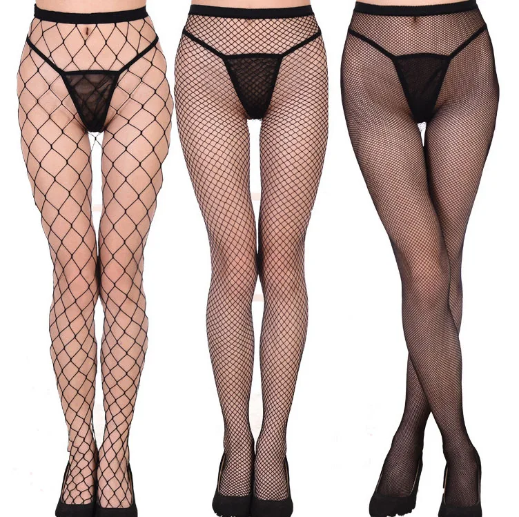 

Fashion Women's Net Fishnet Pattern Pantyhose Mesh Lace Fish Net Short Socks