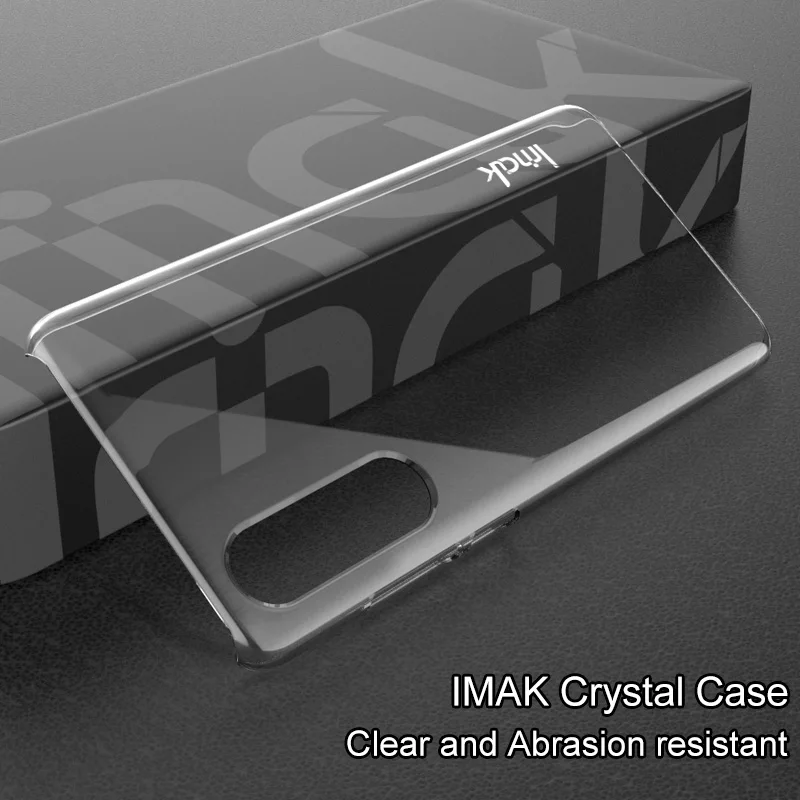 

Imak for Huawei P30 Transparent Crystal PC Clear Wearproof Hard Case for Huawei P30 P30 Lite Nova4e Hard Cover