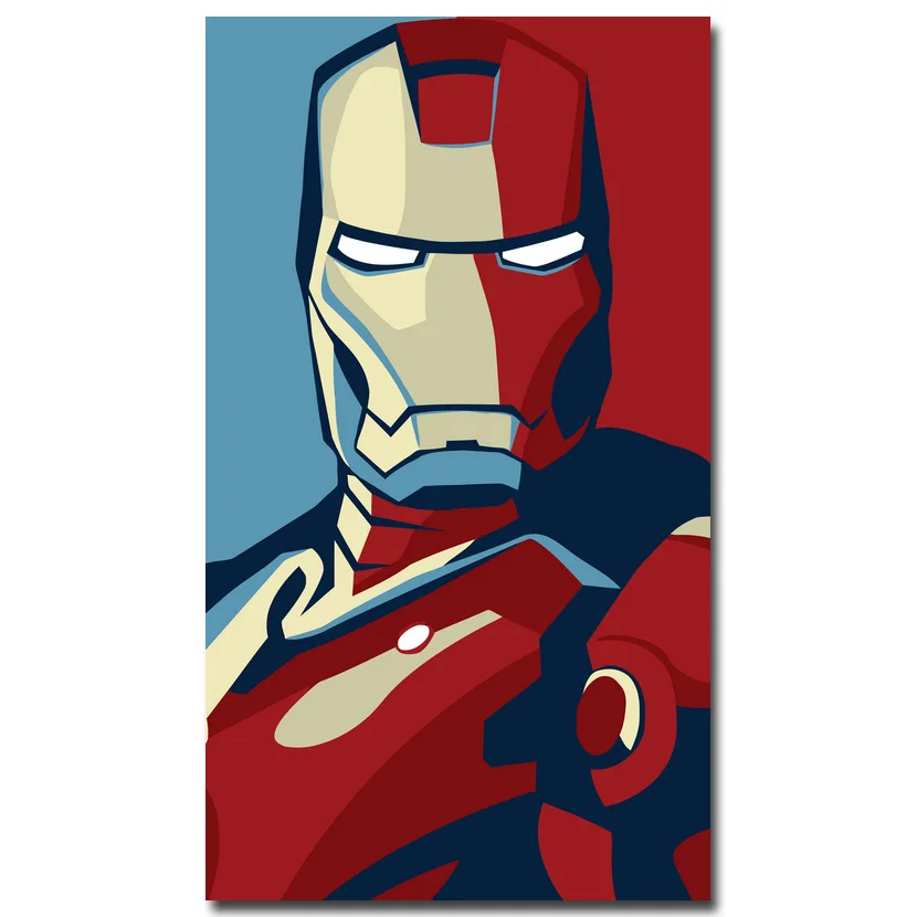 

NICOLESHENTING Iron Man 3 4 Hot Movie Art Silk Fabric Poster 12x18 24x36 Superhero Pictures Robert Downey 005