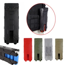 Быстрый доступ Shot Gun Shell журнал Перевозчик ABS пластиковый чехол с MOLLE клип держать 10 патронов для 12G