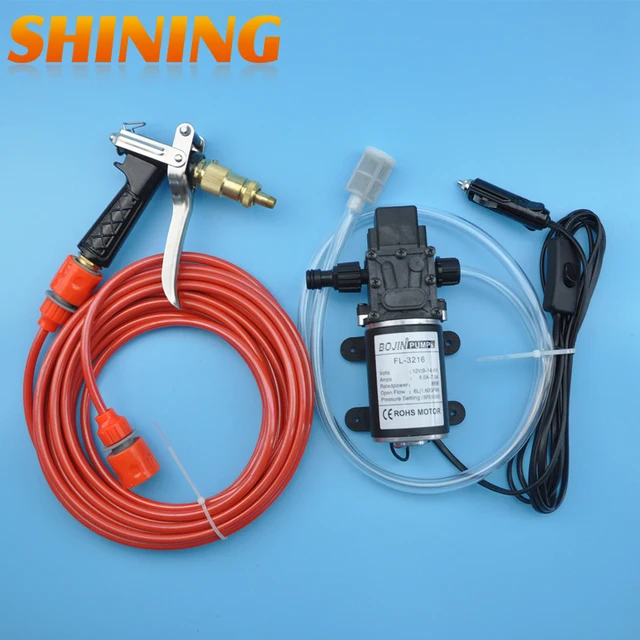 Free Shipping 85W 12V High Pressure Electric Car Wash Washer Car