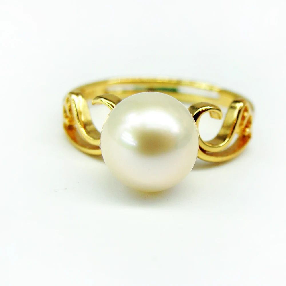 Buy Luster big pearls wings ring for women birthday