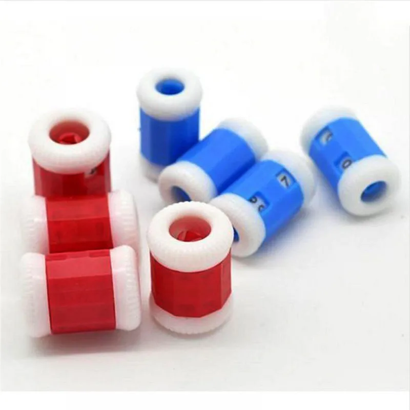 

2PCS/lot Convenient Plastic Crochet Knitting Row Counter Round Stitch Tally Knitter Needle Free Shipping #181