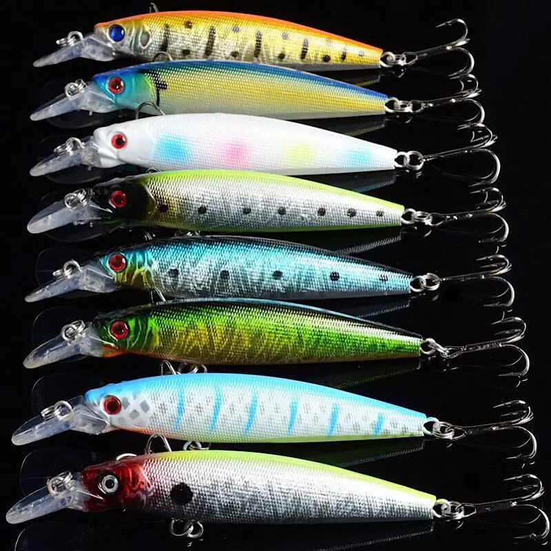 

lure vibe salmon surfac popper troll artifici jackal sea fish lure minnow crankbait tuna 8 colour 11cm/15.2g Internal laser