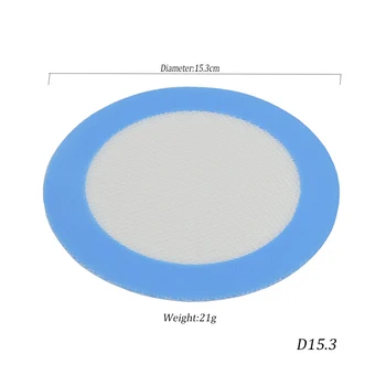 

5pcs Bho Non Stick Silicone Dab wax mat pads withstand high temperatures for butane oil hash