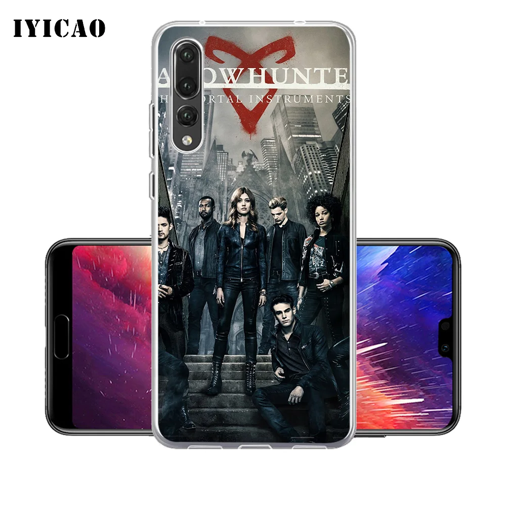 Мягкий силиконовый чехол для телефона IYICAO Shadowhunters TV Show Huawei P30 P20 Pro P10 P9 P8 Lite P Smart