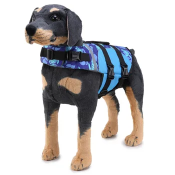

Venxuis Summer Pet Dog Swimwear Vest Life Jacket For Dogs Labrador Dogs Jackets Clothes Safety Pet Swimsuit Pet Dog Coats