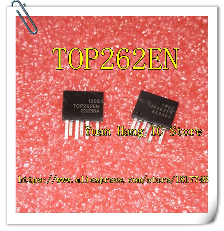 10 шт. Бесплатная доставка TOP262EN TOP262 SIP-6 DC преобразователь IC 100% новая Оригинальная