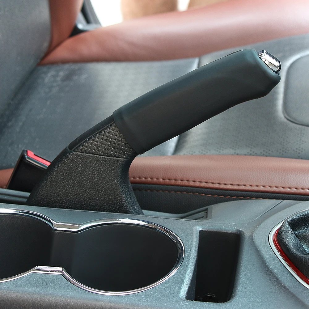 Car Handbrake Cover Auto Universal Silicone Hand Brake Cover Gel Anti Slip Parking Case Sleeve