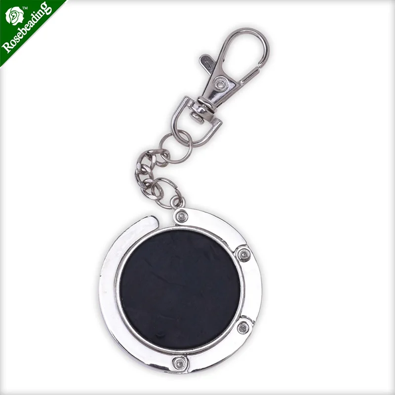 1pc 30mm Blank DIY Foldable Handbag Hanger Bag Purse Hanger folding