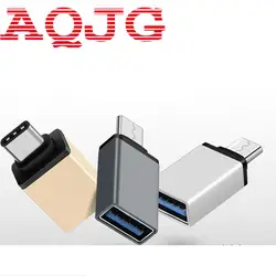 Из Металла Тип C адаптер мужчин USB 3.0 Женский конвертер Тип-C OTG USB3.0 кабель для Google macBook Chromebook OnePlus