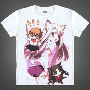 

Fate stay night T-shirt kawaii Japanese Anime t-shirt Handmade Manga Shirt Cute Cartoon saber Cosplay shirt 37172409778 tee 679