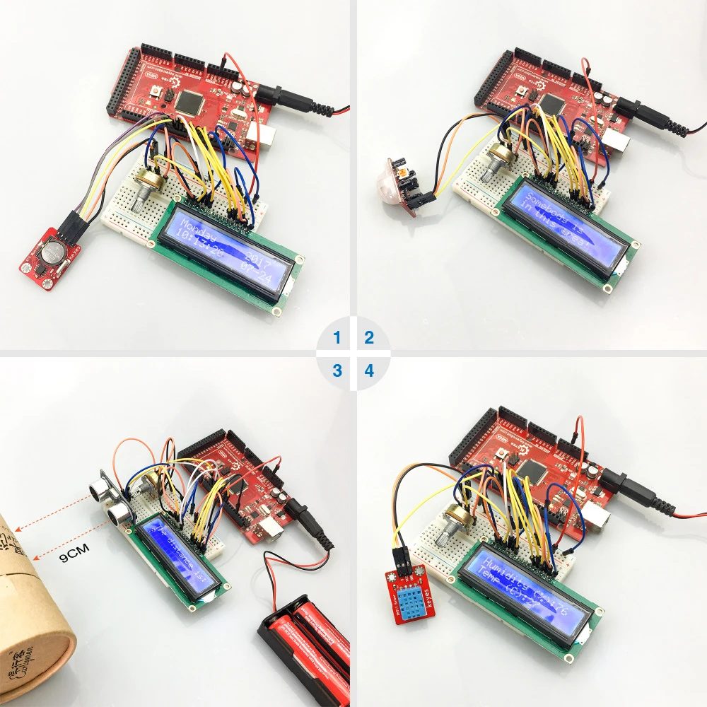 Супер стартовый набор KEYES Для ARDUINO 2560 R3 макетная плата|Демонстрационные стенды| |