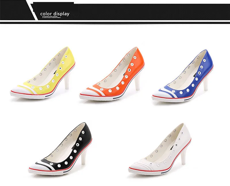 Sexy Pointed Toe Thin Heels Women Pumps New Fashion Shallow High Heeled Women Wedding Shoes Ladies Elegant Evening Party Shoes (2)