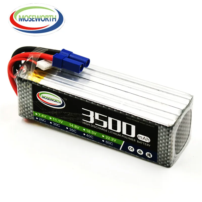 Аккумулятор Lipo 5S 18 5 в 3500 мАч 30C для радиоуправляемого дрона квадрокоптера