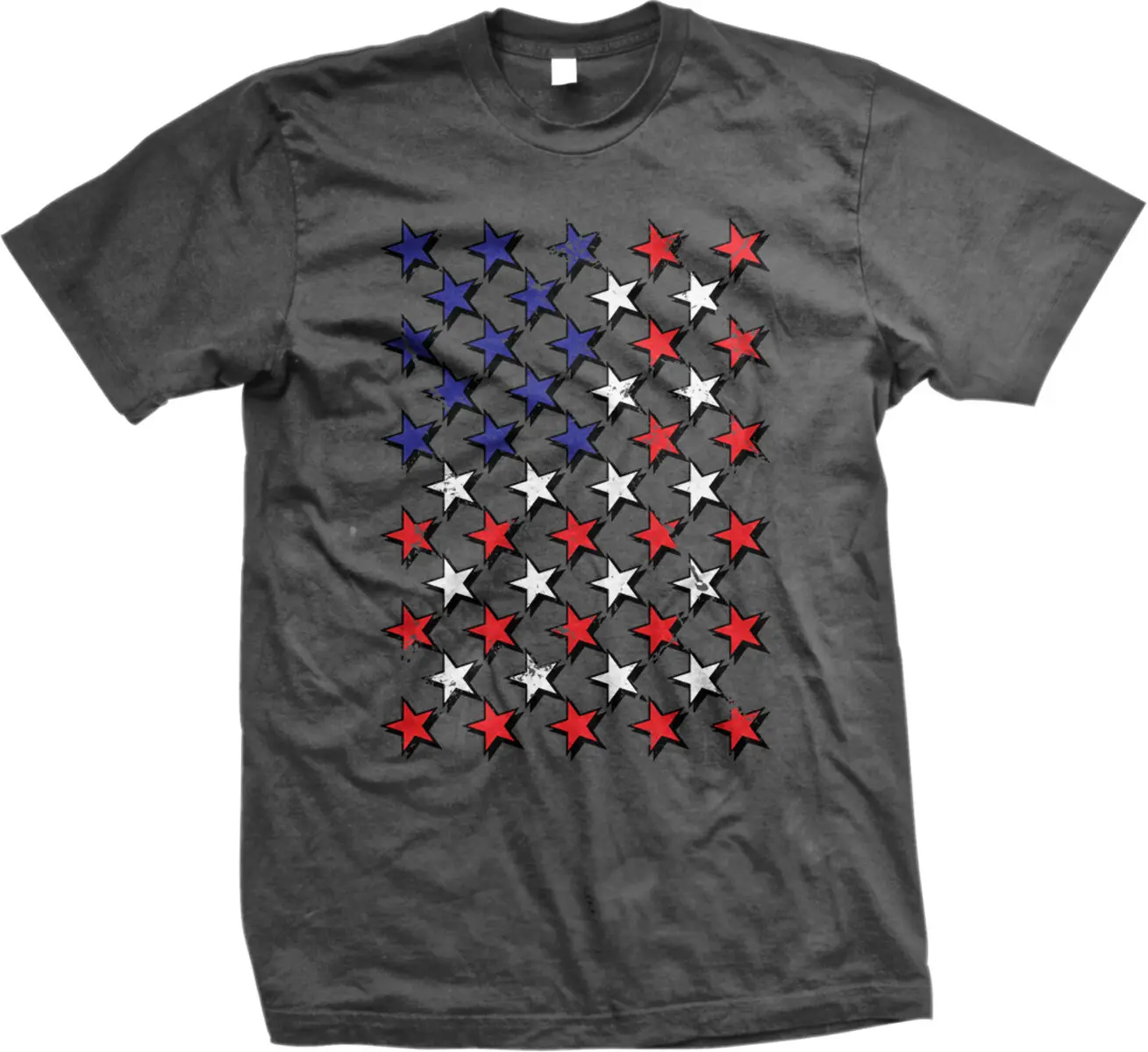 Мужская футболка звезды американского флага America Pride USA 4 июля|Футболки| |