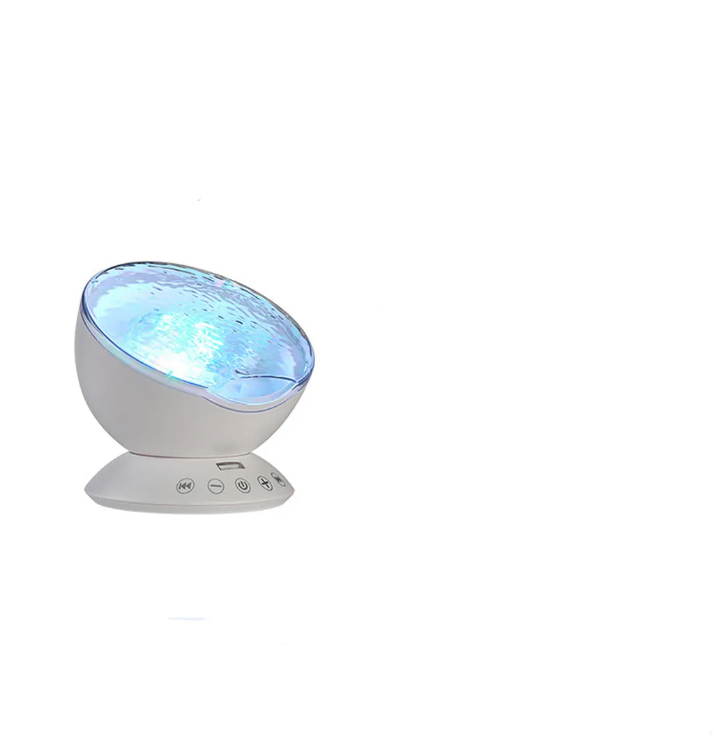 

Ocean Wave Night Light Projector with Music Player Romantic Color Changing Mood Lighting Creative Gifts convenient Light product