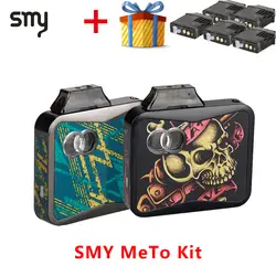 Электронная сигарета SMY METO Starter Vape Kit 650 мАч встроенный аккумулятор и 1,5 мл картридж Vape Pod vs novo kit/justfog minifit