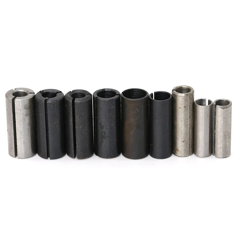 1pcs High Precision Adapter collet shank CNC router tool Adapters holder 12.7mm change to 6.35mm/ 8-6.35/ 8-6/ 12.7-8mm 6mm size