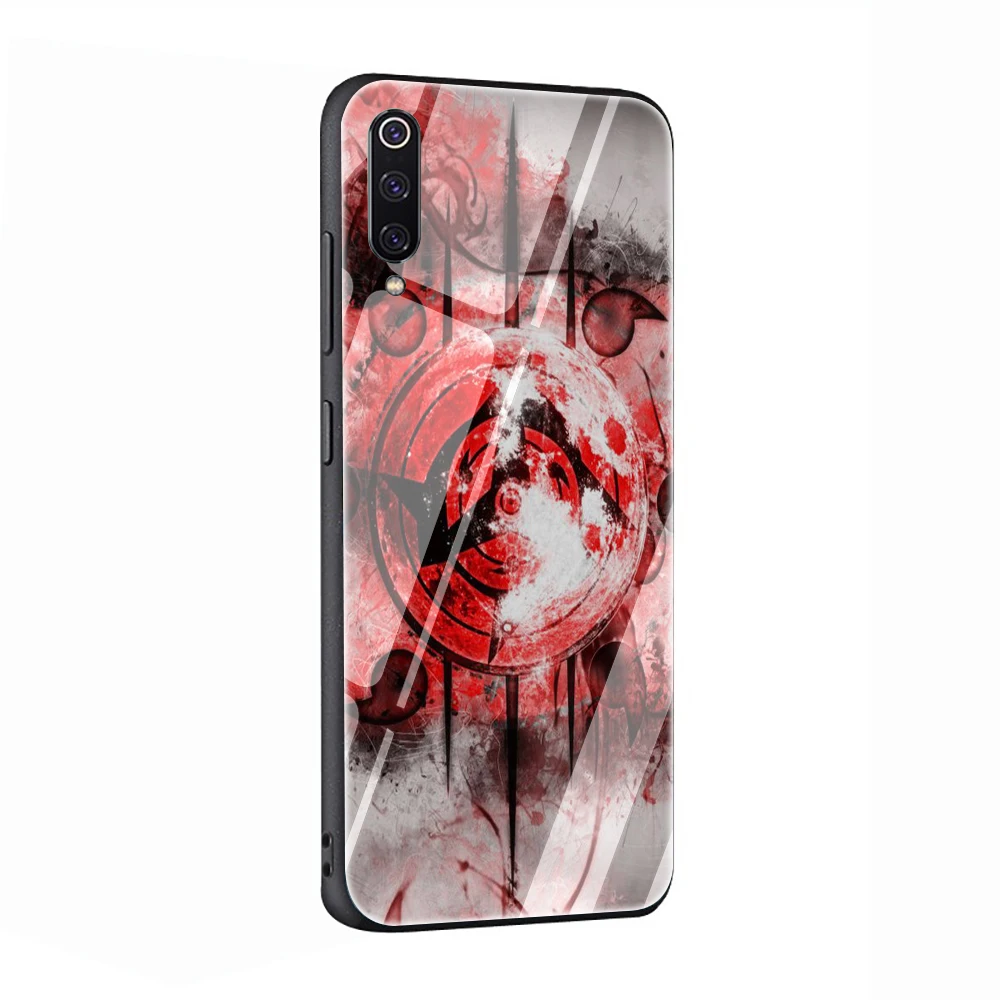 G6 Наруто Итачи Учиха закаленное стекло чехол для телефона Xiaomi mi 8 9 Красный mi 4X 6A Note 5 6 7 Pro Pocophone F1 - Цвет: G6