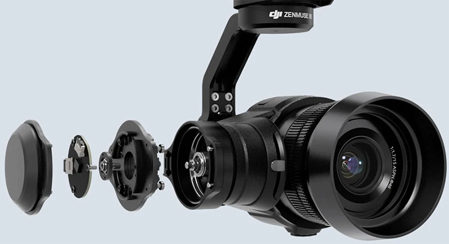 DJI Zenmuse X5 Gimbal и камера(объектив исключен) ZENMUSE X5 камера и 16 Гб Micro SD карта для dji inspire 1 серия