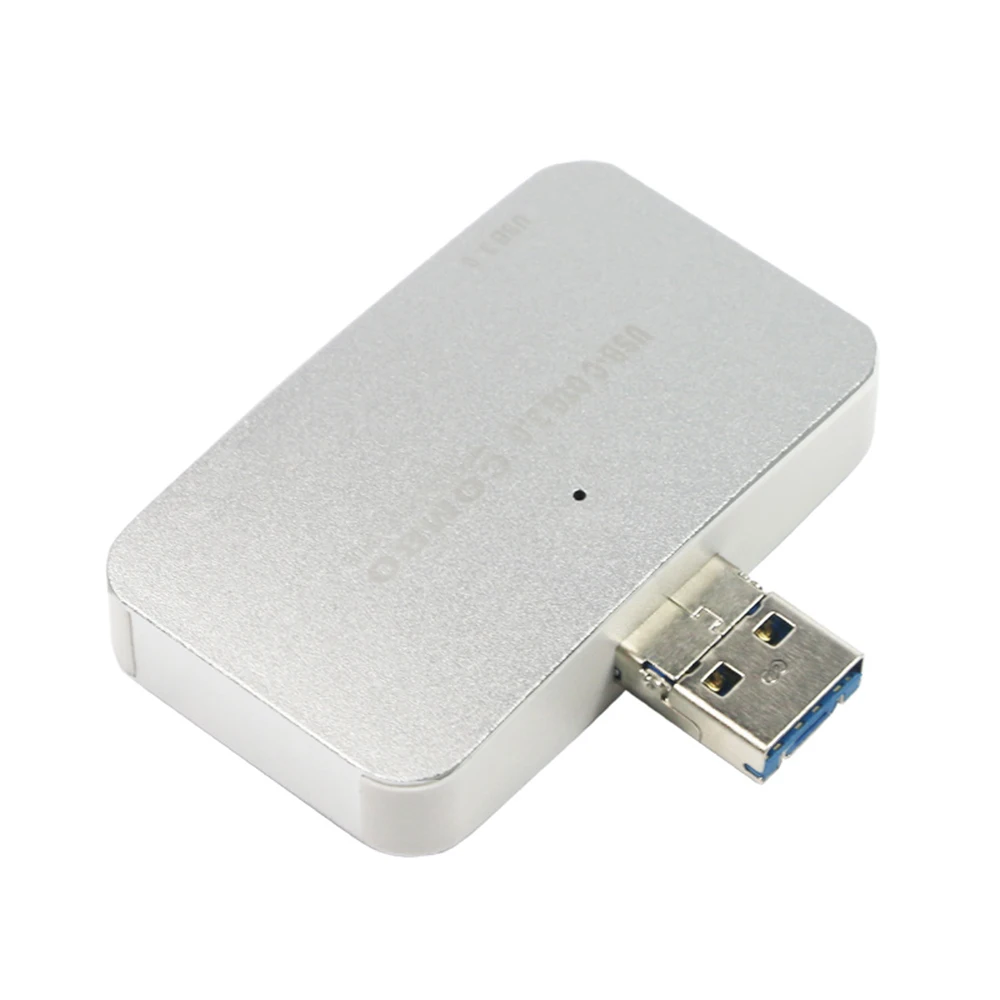 Серебристый SGM USB/Micro USB OTG комбинированный адаптер Комплект подключения USB 3,0 TF устройство для чтения карт памяти - Цвет: Серебристый