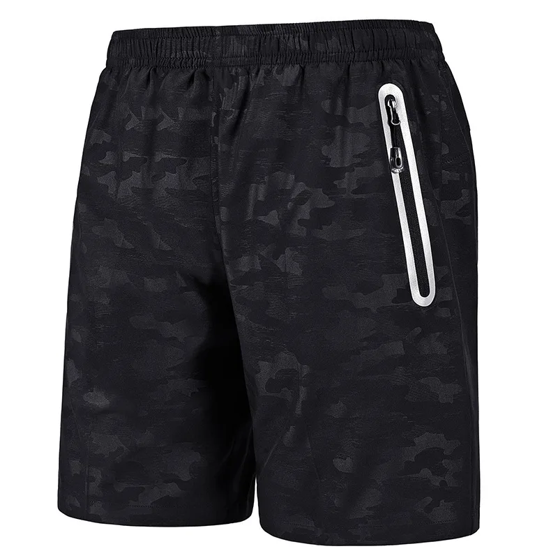 Мужские спортивные тренажеры для фитнеса мужские Cossfit Бодибилдинг колготки Camo Компрессионные шорты летние бермуды из питона - Цвет: Printing black