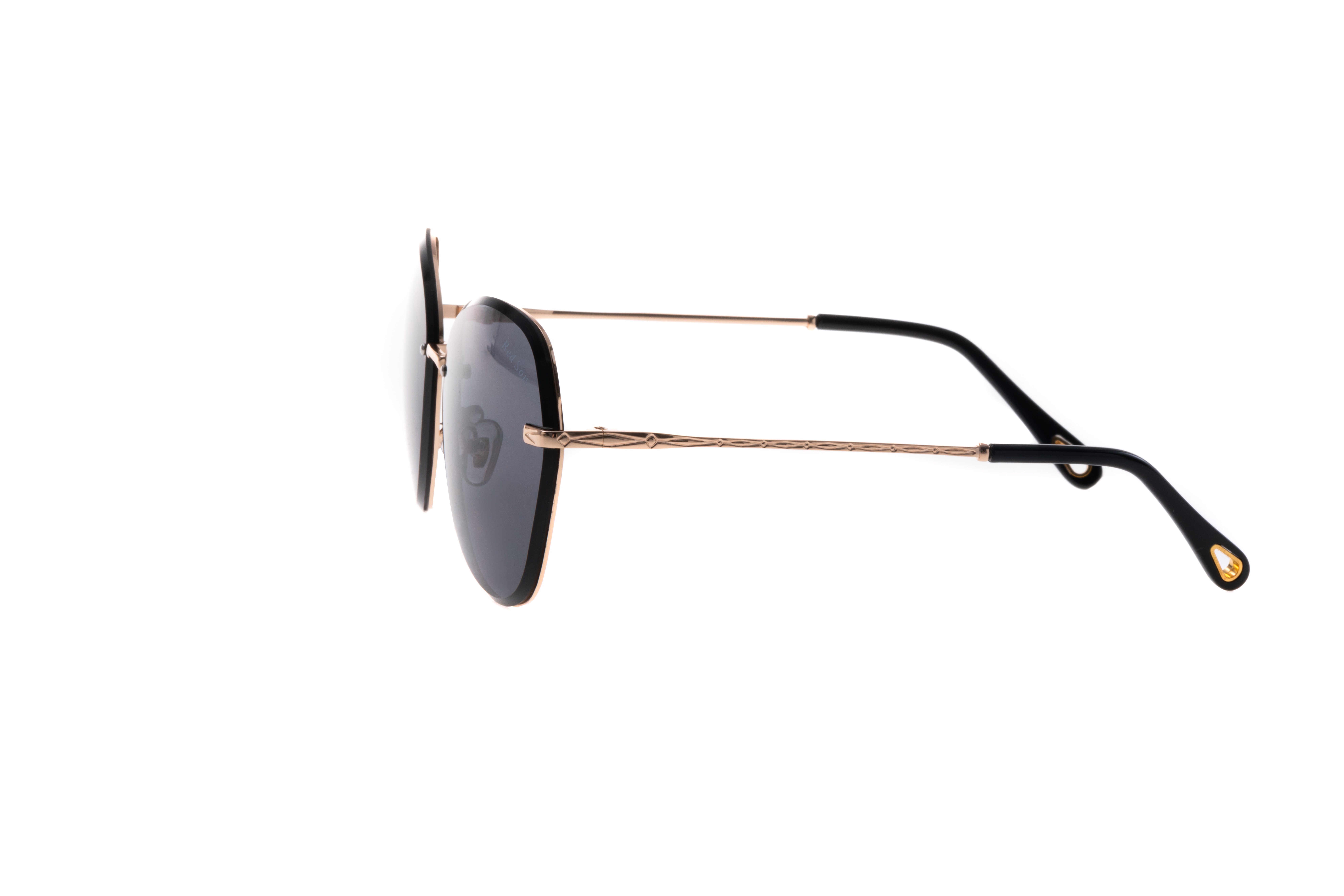 Red Son Vintage Classic�Sunglasses Women Polarized Rimless Sunglasses Men Eyes Protect UV400 Shades eyewear High Qulity