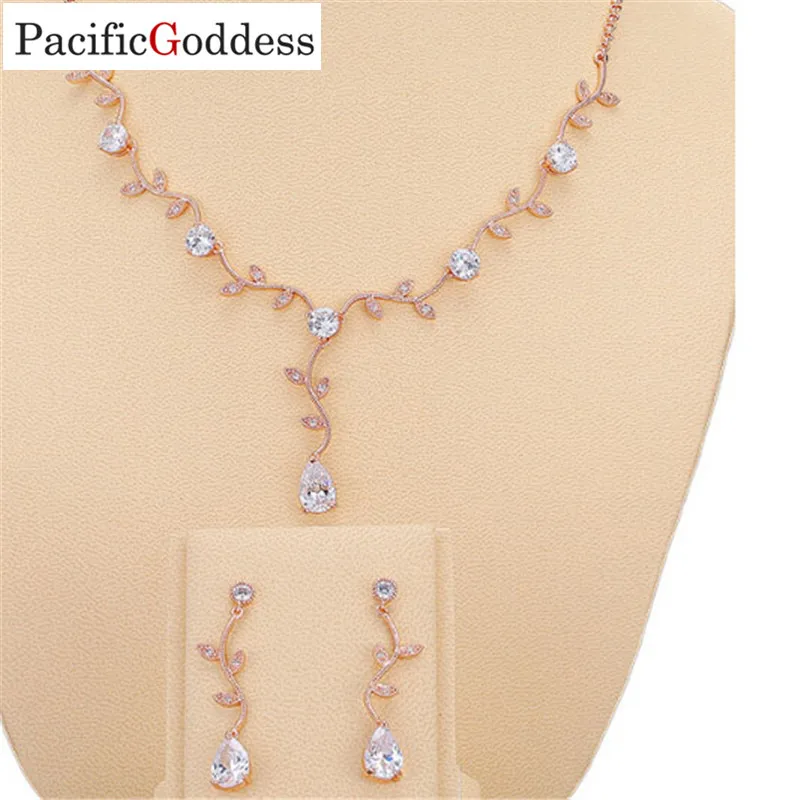 

pacificgoddess Wedding Bride earrings and Necklace Jewel brilliant Jewellery amazing jewelry set