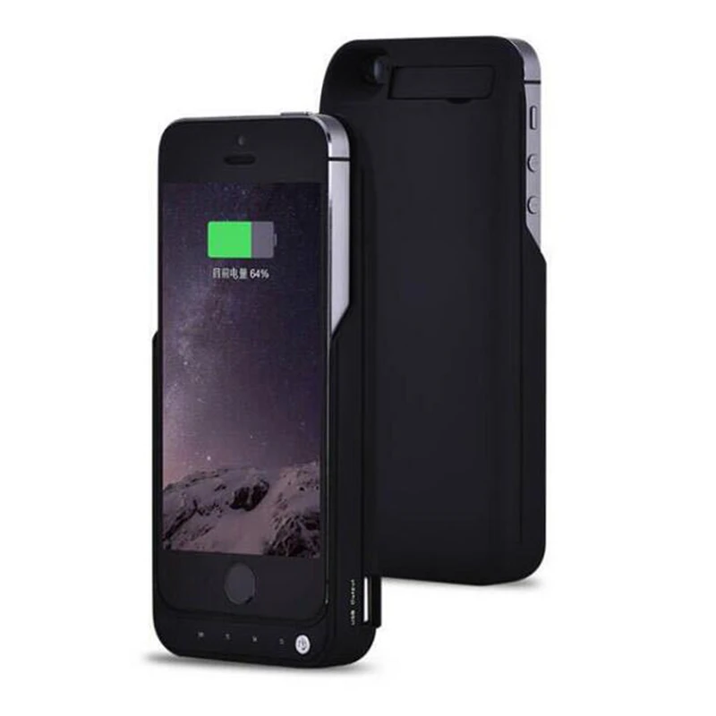 Для iPhone 5 5S SE 4200 mAh зарядное устройство чехол для iPhone Batery чехол внешний аккумулятор power Bank зарядный чехол для телефона