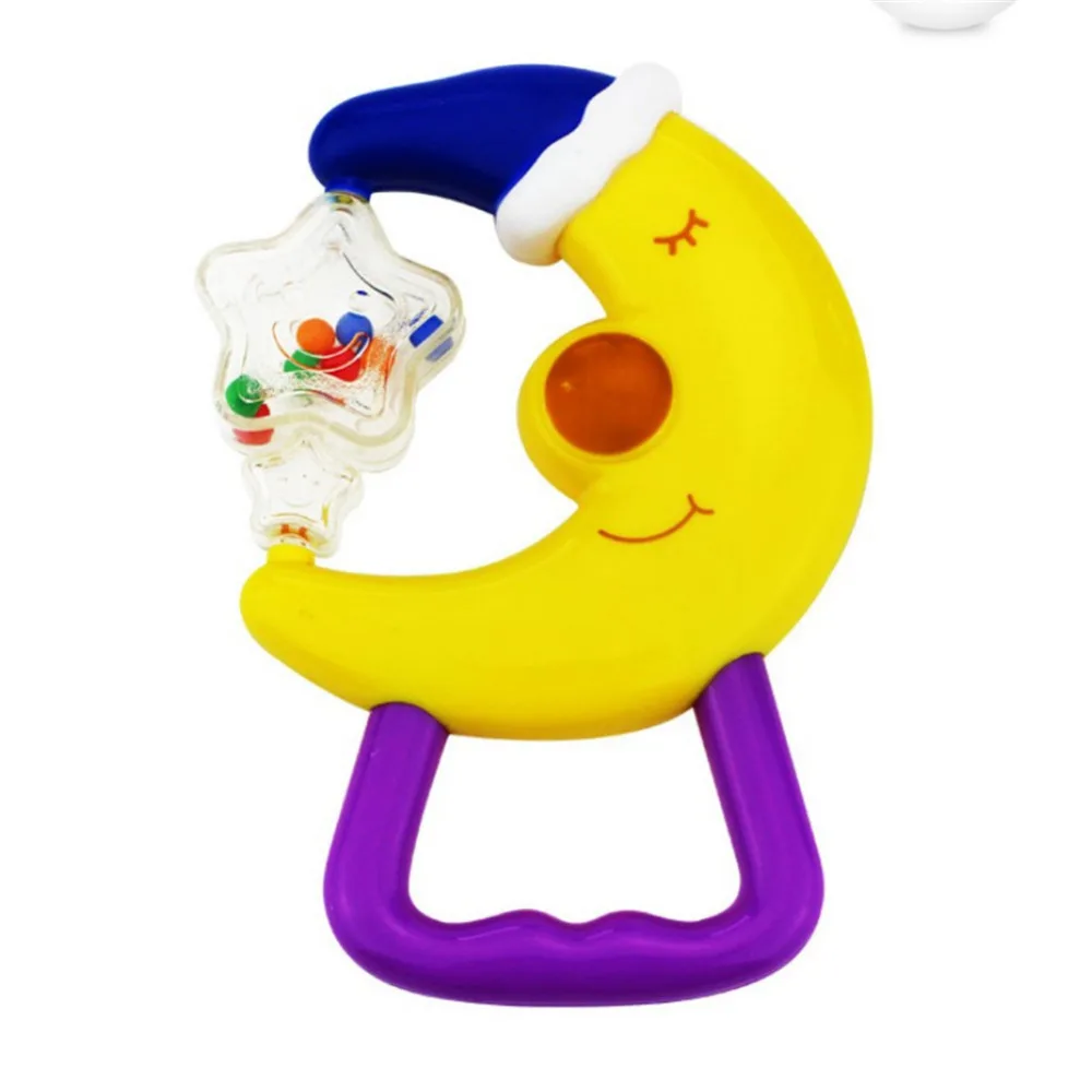 Лидер продаж мультфильм форма детские милые погремушка детская погремушка детские игрушки для ухода за ребенком 3 вида стилей
