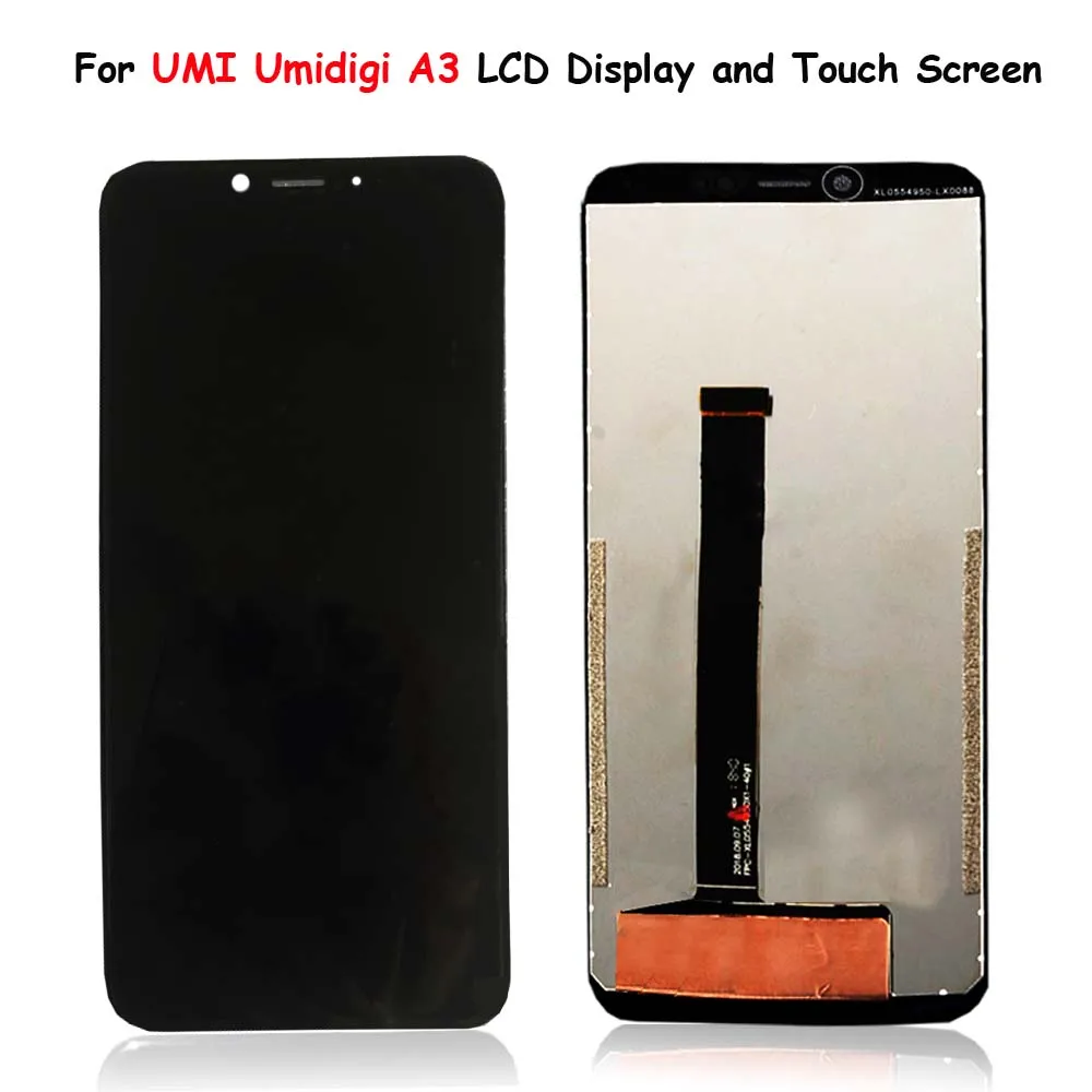 Скидка Для UMI Umidigi A3 ЖК дисплей + сенсорный экран в сборе дигитайзер Замена для UMI Umidigi A3 ЖК дисплей бесплатные инструменты