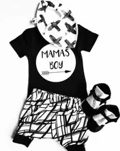 Newborn Infant Baby MAMAS Boy Toddler Cotton T-shirt Tops+Pants Outfit Clothes Newborn Infant Baby MAMAS Boy Toddler Cotton T-shirt Tops+Pants Outfit Clothes