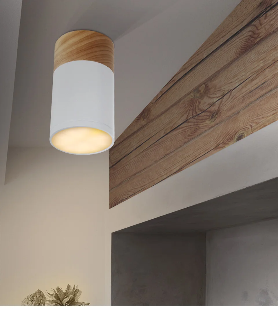 Повседневная Светодиодная лампа для потолка, современный светодиодный светильник для гостиной, спальни, кухни, коридора, AC85-260 5 Вт