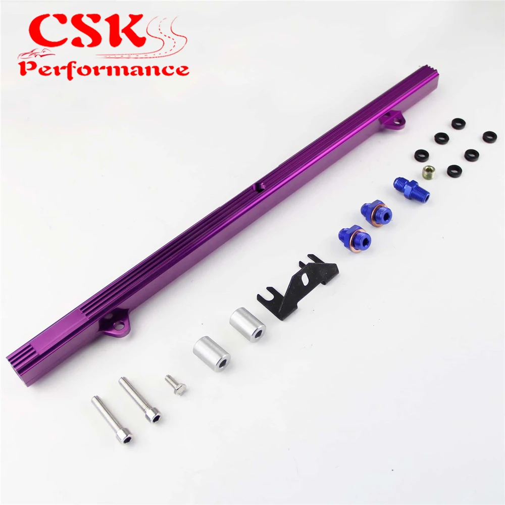 

Billet High Flow Fuel Injector Rail Fits For SKYLINE R32 R33 R34 GTR RB26DETT RB26 PL