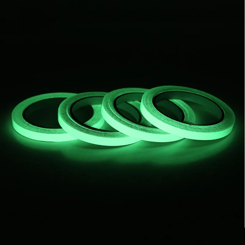 1 roll 3m High Brightness Green Luminous Tape Self adhesive Self