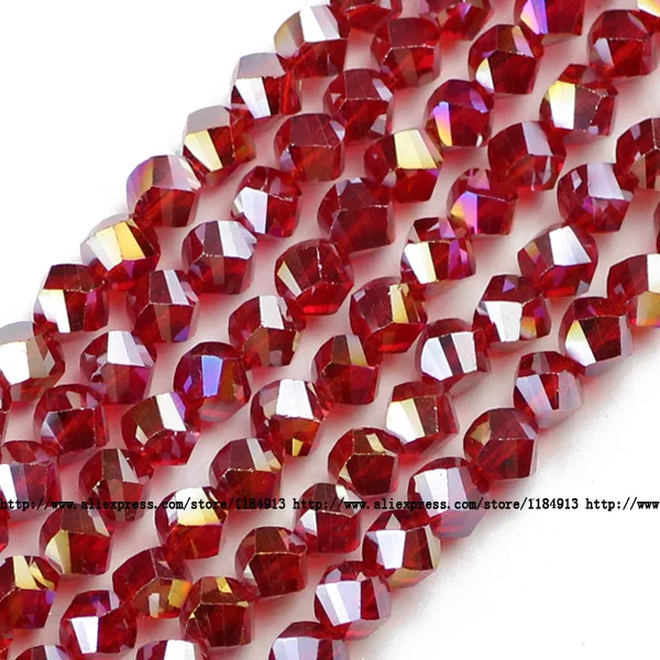 PandaHall 2928pcs sfaccettato bicono perline di cristallo 6mm 24 colori acrilico trasparente artigianato perline colorate distanziatore fascino perline per fai braccialetto gioielli fanno portachiavi