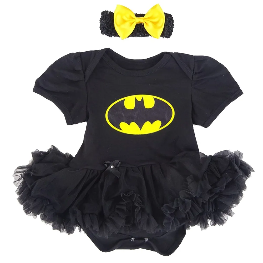 Buy Baby Girl Superhero Tutu Dresses Headhand Short