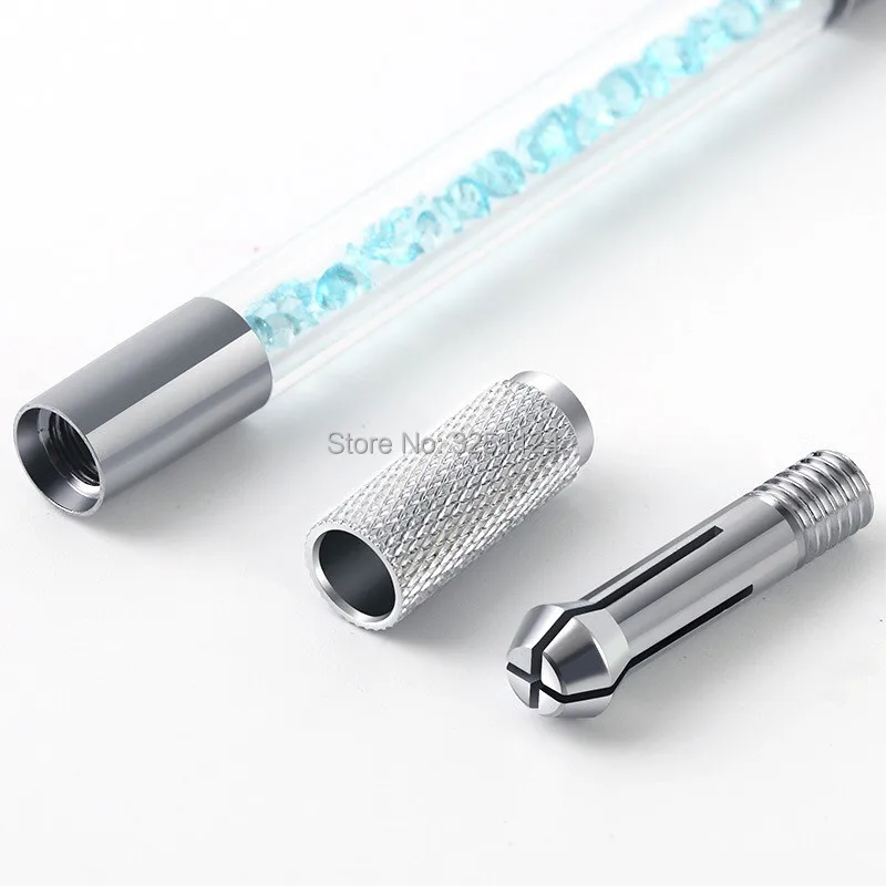 2 heads crystal pen
