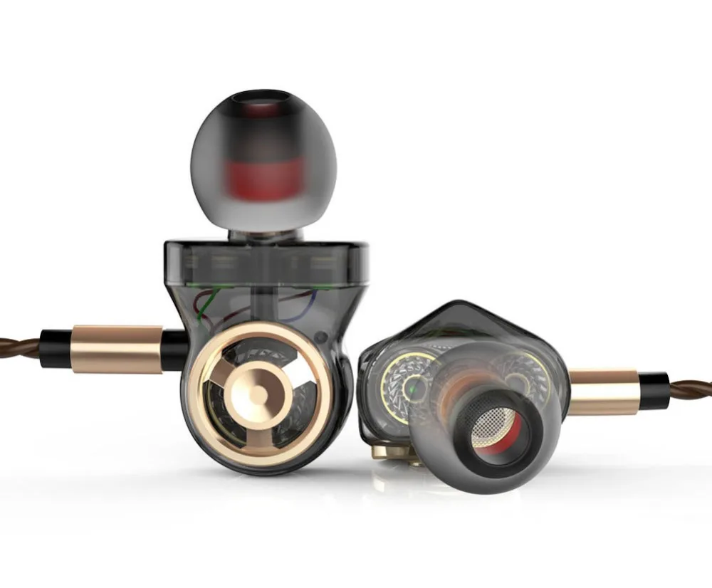 CALETOP 6 драйверы супер бас наушники стерео HIFI музыка TPE Проводные Беговые