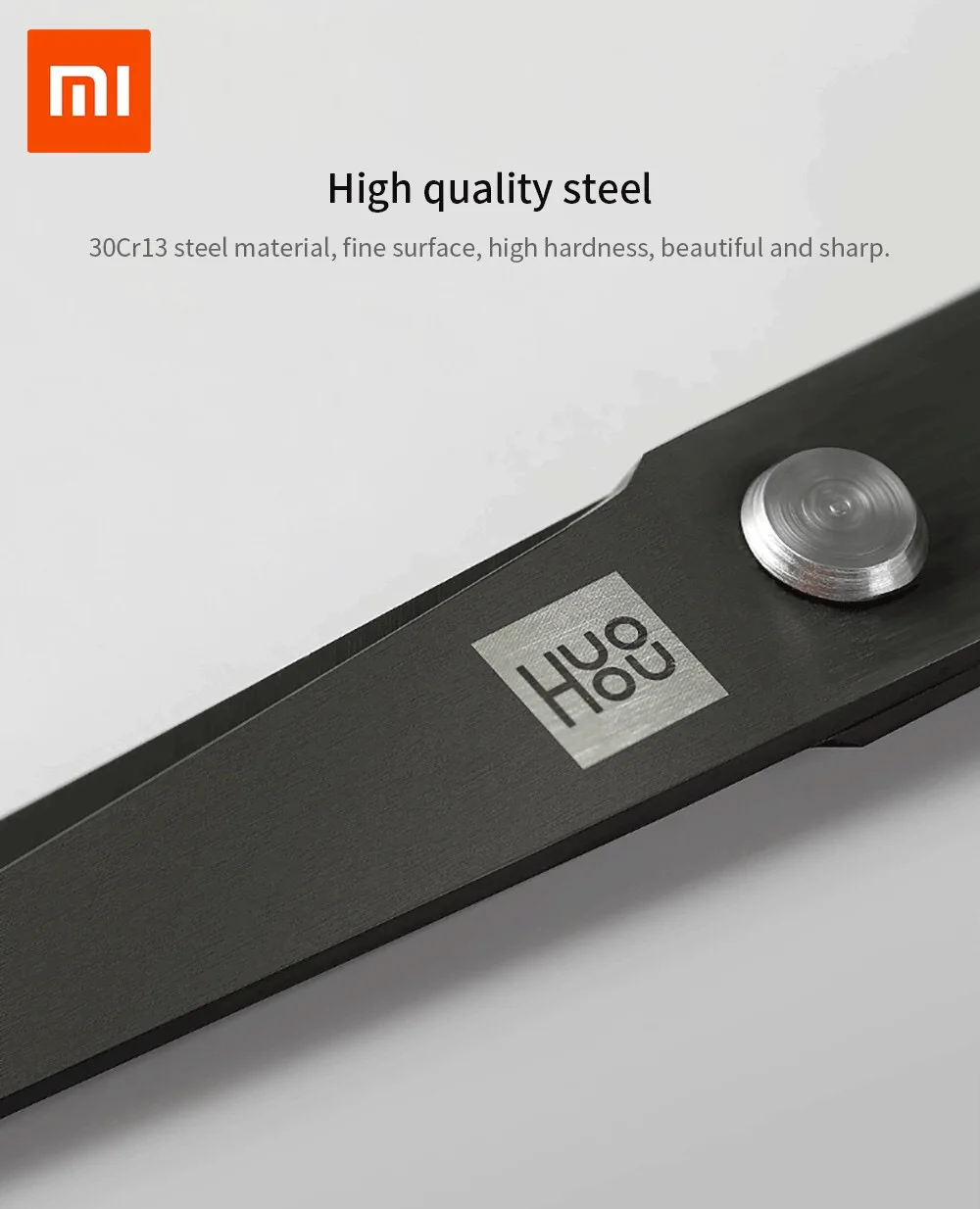 Xiaomi huohou титановые ножницы черные наборы швейных ниток антикоррозийные Ножницы для обрезки листьев Триммер не инструменты скольжения комплект