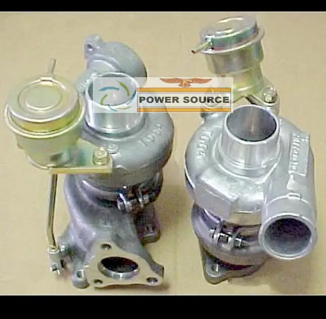  -Twin Turbo Pairs Turbo TD04 49177-02300 49177-02400 Turbocharger For MITSUBISHI GTO3000GT Eclipse Galant 1991-2003 6G72 3.0L 166KW (2)