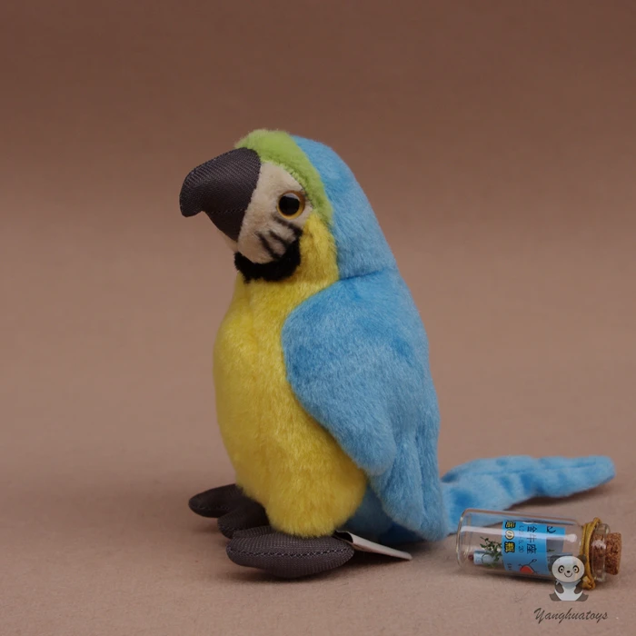 blue macaw stuffed animal