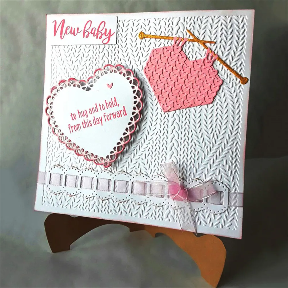 

Yarn Ball Sewing Tool Love Heart Metal stencils for DIY Scrapbooking Decorative Embossing DIY Paper Cards Drafting Supplies