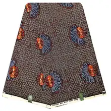 Новое модное Африканское Новое поступление 100 хлопок африканская вощеная ткань воск африканская настоящая голландская Анкара модная вощеная ткань