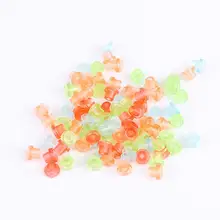 Высокое качество 100 шт четкие цвета втулки резиновые соски татуировки аксессуары иглы Поставки